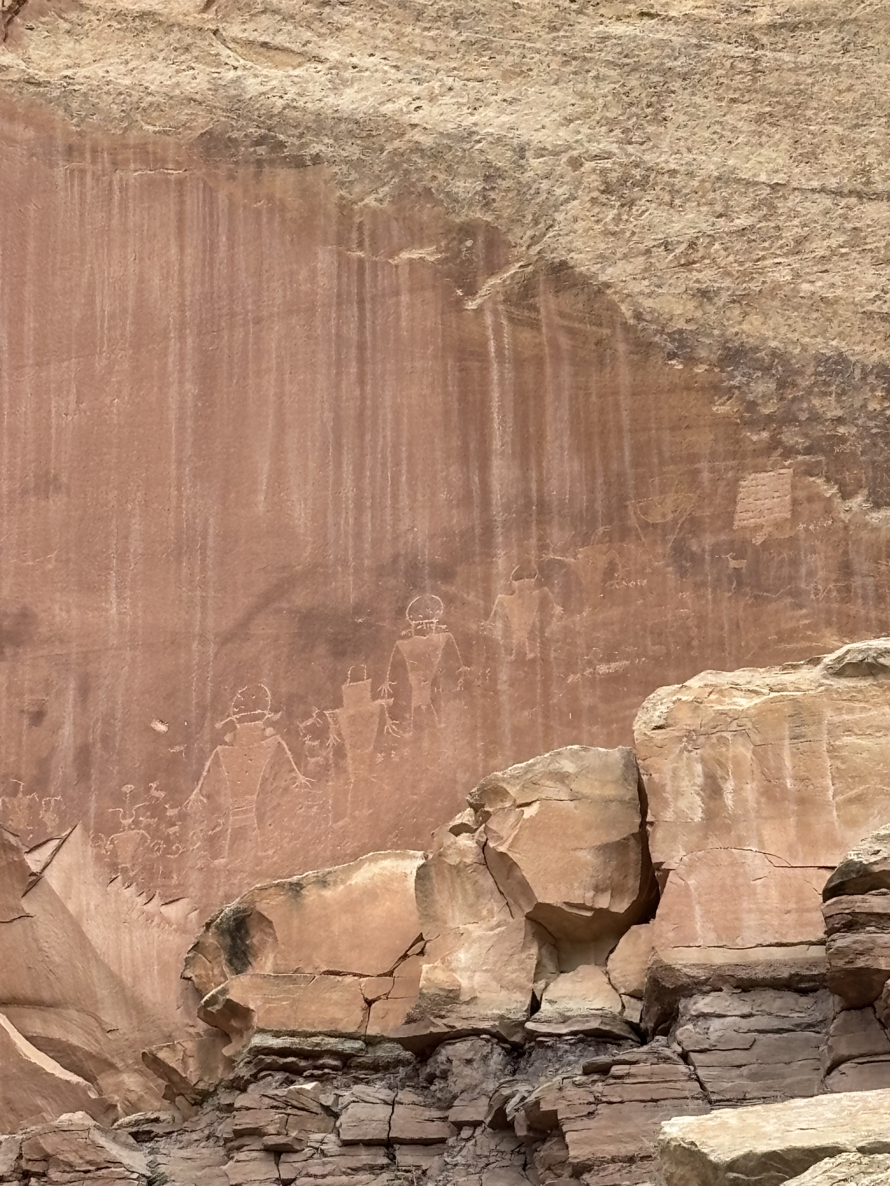 human petroglyphs